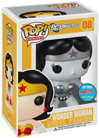 Figurine pop Wonder Woman - Noir et Blanc - DC Universe - 1