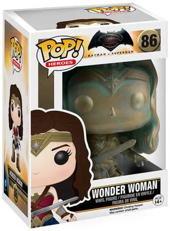 Figurine pop Wonder Woman - Patine - Batman v Superman : L'Aube de la justice - 1