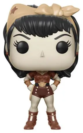Figurine pop Wonder Woman - Sepia - DC Comics Bombshells - 2