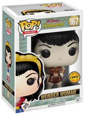 Figurine pop Wonder Woman - Sepia - DC Comics Bombshells - 1