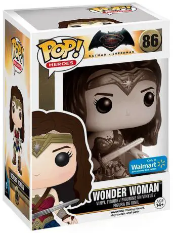 Figurine pop Wonder Woman - Sépia - Batman v Superman : L'Aube de la justice - 1