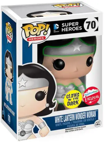 Figurine pop Wonder Woman (White Lantern) - Brillant dans le noir - DC Super-Héros - 1