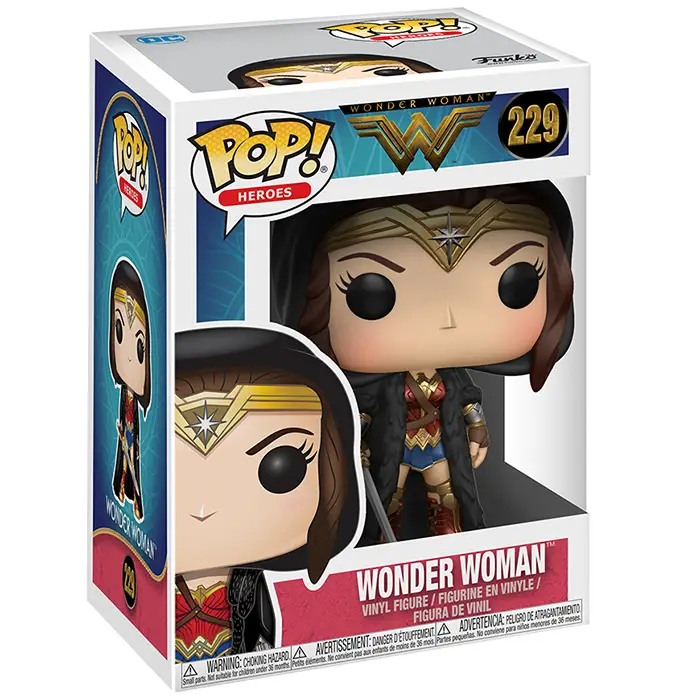 Figurine pop Wonder woman with cloak - Wonder Woman - 2