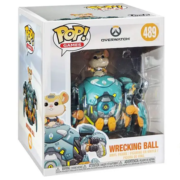 Figurine pop Wrecking Ball - Overwatch - 2
