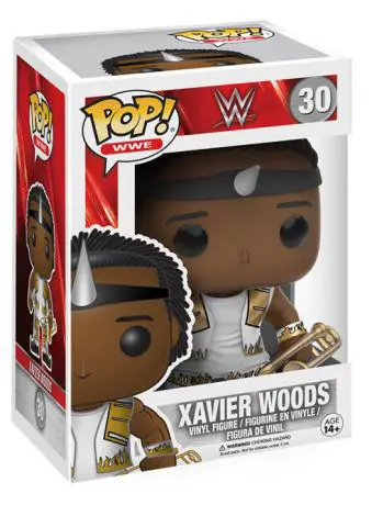 Figurine pop Xavier Woods - Or & Blanc - WWE - 1