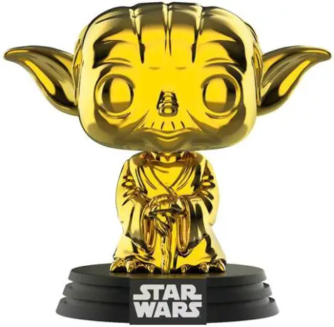 Figurine pop Yoda - Chromé Or - Star Wars : The Clone Wars - 2