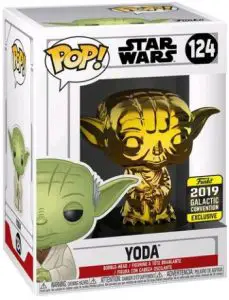 Figurine Yoda – Chromé Or – Star Wars : The Clone Wars- #124