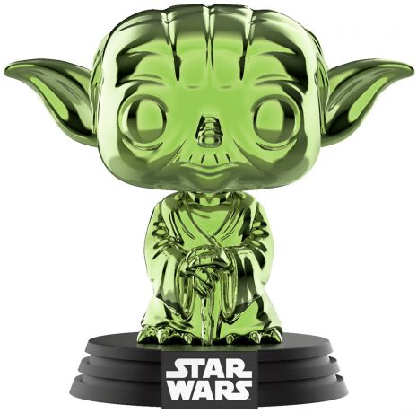 Figurine pop Yoda - Chromé Vert - Star Wars : The Clone Wars - 2