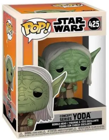 Figurine pop Yoda Concept series - Star Wars : The Clone Wars - 1