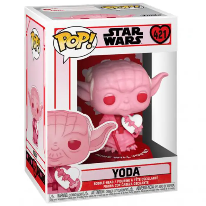 Figurine pop Yoda Saint Valentin - Star Wars - 2