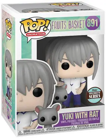 Figurine pop Yuki Sohma avec Rat - Fruits Basket - 1