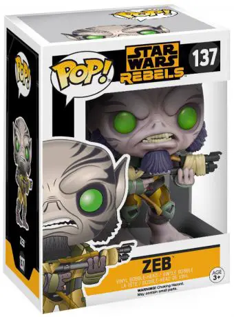 Figurine pop Zeb - Star Wars Rebels - 1