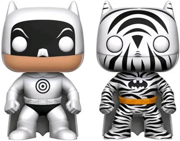 Figurine pop Zebra & Bullseye Batman - 2 pack - Batman - 2