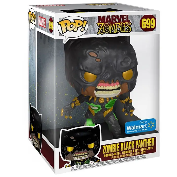 Figurine pop Zombie Black Panther - Marvel Zombies - 2