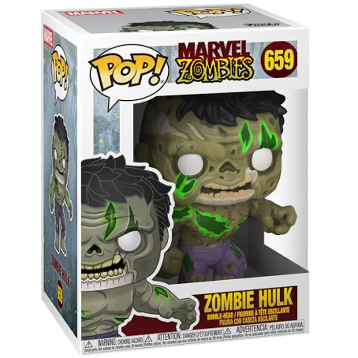 Figurine pop Zombie Hulk - Marvel Zombies - 2