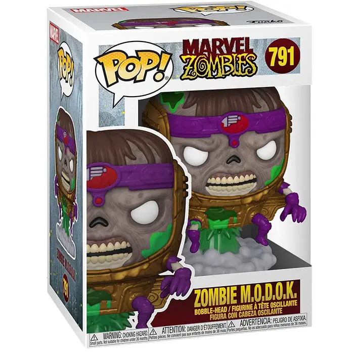 Figurine pop Zombie M.O.D.O.K - Marvel Zombies - 2