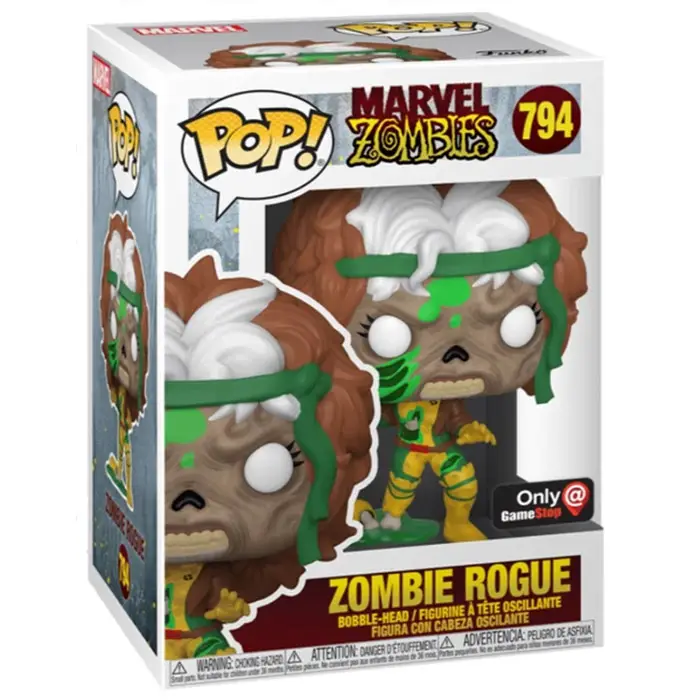 Figurine pop Zombie Rogue - Marvel Zombies - 2