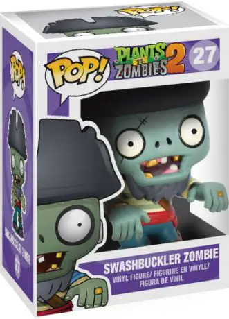 Figurine pop Zombie Swashbuckler - Plants VS Zombies - 1