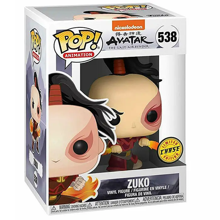 Figurine pop Zuko chase - Avatar: le dernier maître de l'air - 2